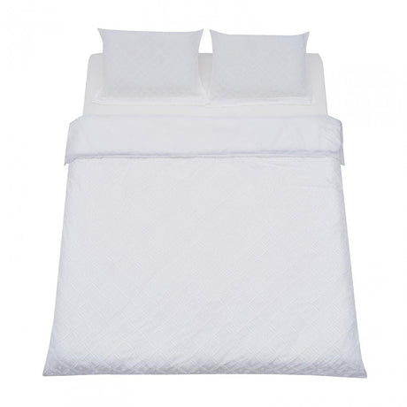 Heinner Lenjerie de pat Lenjerie Pat Heinner HR-4KSBED-TFWHT | Broderie Tufata, Alb, 4 Piese