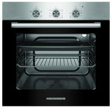 Heinner Cuptor incorporabil Cuptor Incorporabil Heinner HBO-S624LTG-IX | 62L, 8 Functii, Grill, Inox, 59.5x56.5x59.5cm