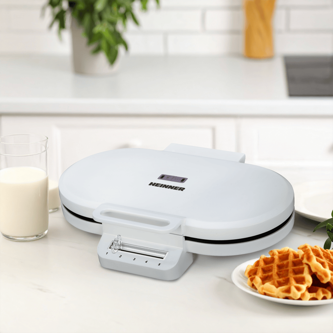 Heinner Aparat de facut gofre Aparat De Facut Gofre Heinner HWF-F14002WH | 1400W, Alb