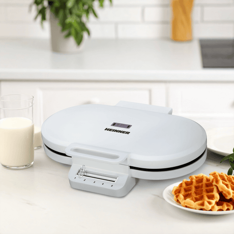 Heinner Aparat de facut gofre Aparat De Facut Gofre Heinner HWF-F14002WH | 1400W, Alb