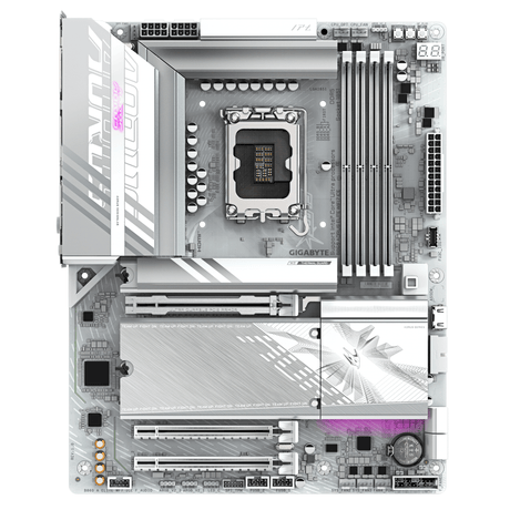 GIGABYTE Placa de bază Gigabyte B860 AORUS ELITE WIFI7 ICE LGA1851