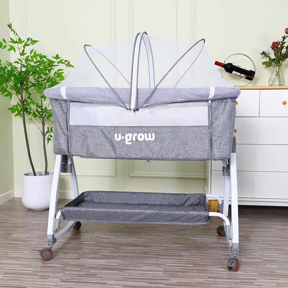 Patut 2 în 1 Co-sleeper cu Functie de Leagan, U-grow