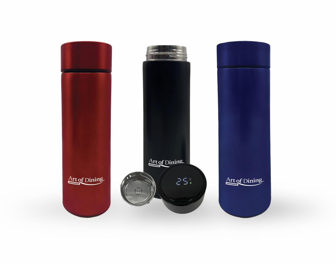 Heinner Accesorii bucatarie Termos Heinner HR-AER-TM45 | 450ml, Inox, Indicator LED Temperatura