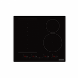 Heinner Plita incorporabila Plita Incorporabila Heinner HBHI-M4ZB1FXSMTC | 4 Zone, Mixt Gaz + Electric, Inox, 59x52cm