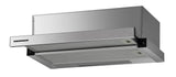 Heinner Resigilat - Hota telescopica [RESIGILAT] Hota Telescopica Heinner HTCH-F400IX | 60cm, 353.4m3/h, LED, Inox