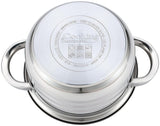 Heinner Oala Oala Cooking By Heinner HR-HJ-025 | 18cm, 2.5L, Inox, Capac Inclus