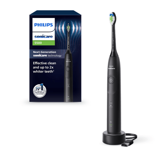 Philips Periuta de dinti Periuta de dinti electrica Philips HX7111/01 | 62000 miscari/min, 2 moduri, senzor presiune, autonomie 21 zile