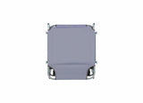 Heinner Sezlong Sezlong Heinner DSZP012 | 186x55x24cm, Cu Parasolar, Gri