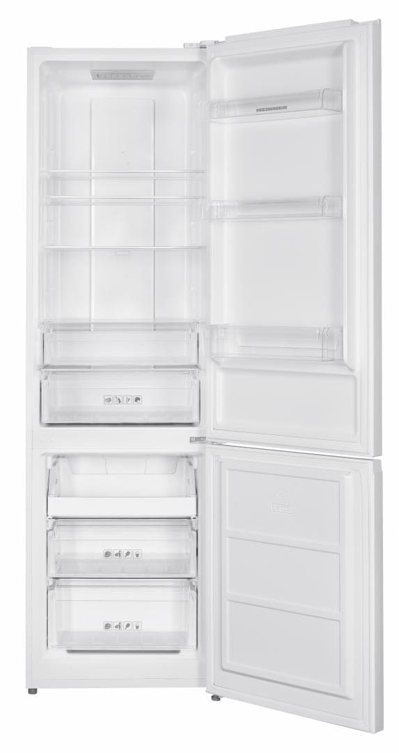 Heinner Combina frigorifica Combina Frigorifica Heinner HCNF-HM326INVD | 326L, No Frost, Clasa D, Inox, 60x60.5x201cm
