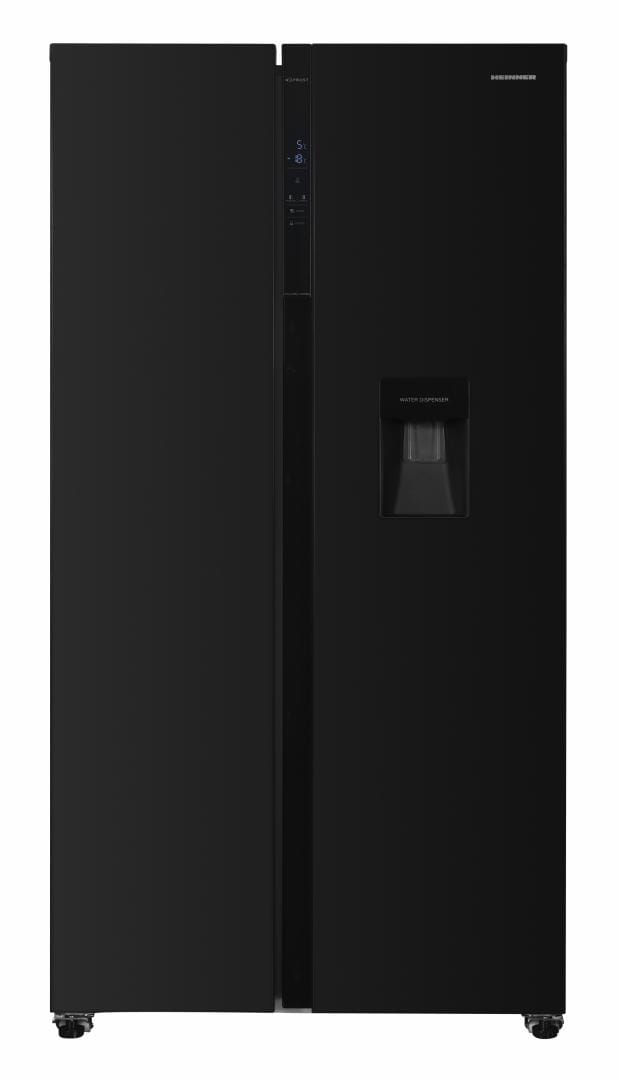 Heinner Side by side Side by Side Heinner HSBS-H439NFBKWDE++ | 439L, No Frost, A++, Negru, 90x59.5x177cm