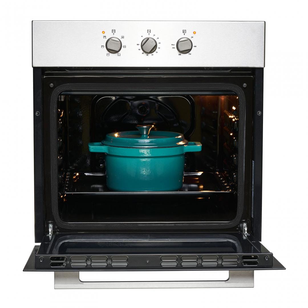 Heinner Cuptor incorporabil Cuptor Incorporabil Heinner HBO-V656G-IX | 65L, Gaz, Clasa A, 59.5x55x59.5cm