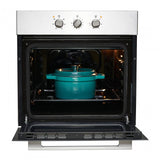 Heinner Cuptor incorporabil Cuptor Incorporabil Heinner HBO-V656G-IX | 65L, Gaz, Clasa A, 59.5x55x59.5cm