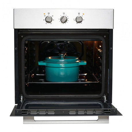 Heinner Cuptor incorporabil Cuptor Incorporabil Heinner HBO-V656G-IX | 65L, Gaz, Clasa A, 59.5x55x59.5cm