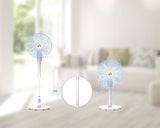 [RESIGILAT] Ventilator Heinner HSF-L360WH | 2 in 1, Oscilare 360°, Timer 8h, Control Digital, Telecomanda