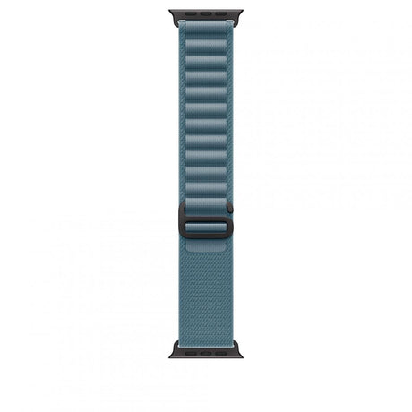 APPLE Apple Watch 49mm Light Blue Alpine Loop - Large - Black Titanium Finish