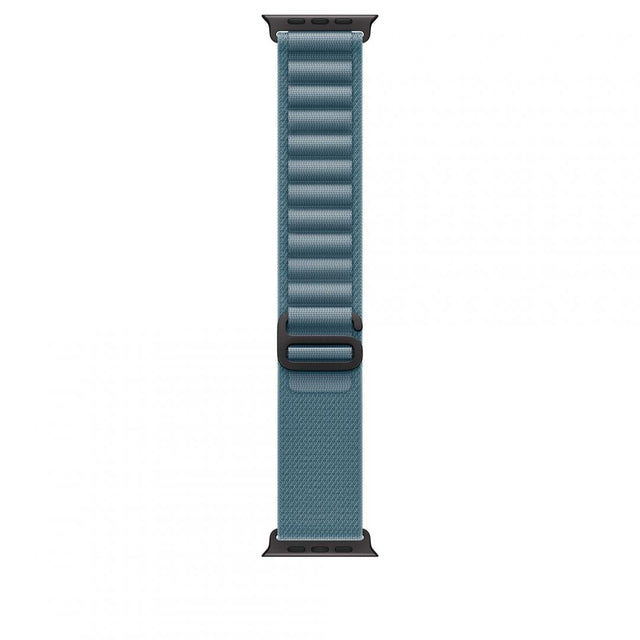 APPLE Apple Watch 49mm Light Blue Alpine Loop - Large - Black Titanium Finish
