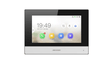 Hikvision Monitor videointerfon Hikvision DS-KH6320Y-WTE2, 2 fire, 4 7-inch IPS touch screen, rezolutie: 1024 × 600, TFT, fara butoane, temperatura de functionare: -10 °C to 50 °C