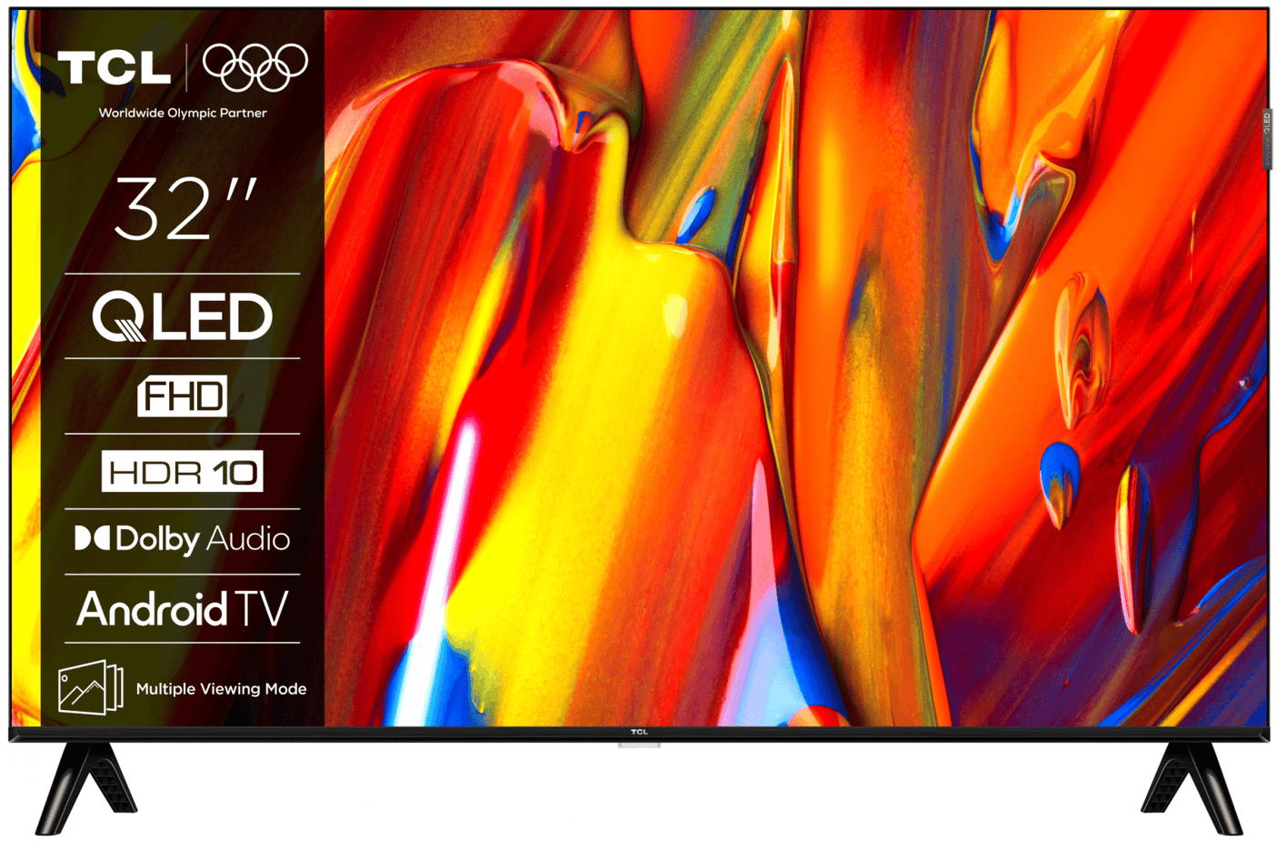 TCL Televizoare Televizor TCL QLED 32V5C | 80 cm, Smart Google TV, Full HD, (Model 2025)