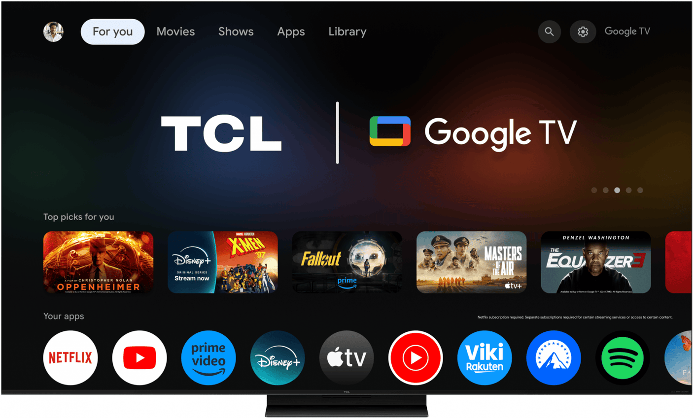 TCL Televizoare Televizor TCL Mini LED 55Q7C | 138 cm, Smart Google TV, 4K Ultra HD, (Model 2025)
