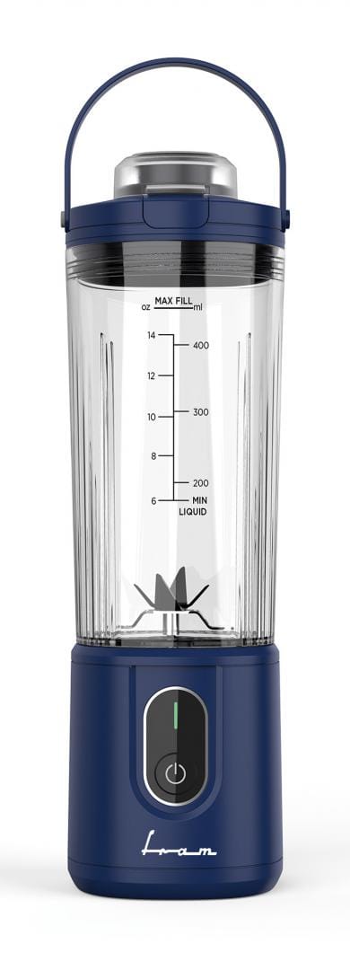 Fram Blender Blender Portabil Fram FBP-P74BL | Albastru, Reincarcabil USB