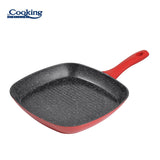 Heinner Tigaie Tigaie Grill Heinner HR-BET-ED28 | 28cm, Aluminiu Forjat, Red Stone