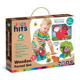 Set Animale în Padure, Jucarie Lemn — Kids Hits