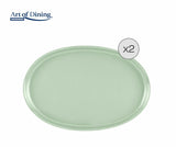 Heinner Set oale Set Platouri Heinner HR-WDF-Y302 | 2 buc, Ceramica, 30x20 cm, Yvonne