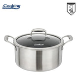 Heinner Oala Oala Heinner HR-MRK-28 | 28cm, 7L, Inox 3 Straturi, Capac Sticla