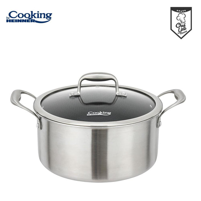 Heinner Oala Oala Heinner HR-MRK-28 | 28cm, 7L, Inox 3 Straturi, Capac Sticla
