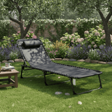 Heinner Sezlong Sezlong Heinner HR-DSZP013 | 189x58x30cm, Reglabil, Black