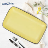 Heinner Set oale Set Platouri Heinner HR-WDF-M322 | Ceramica, 32x20cm, Medeea, 2 Bucati