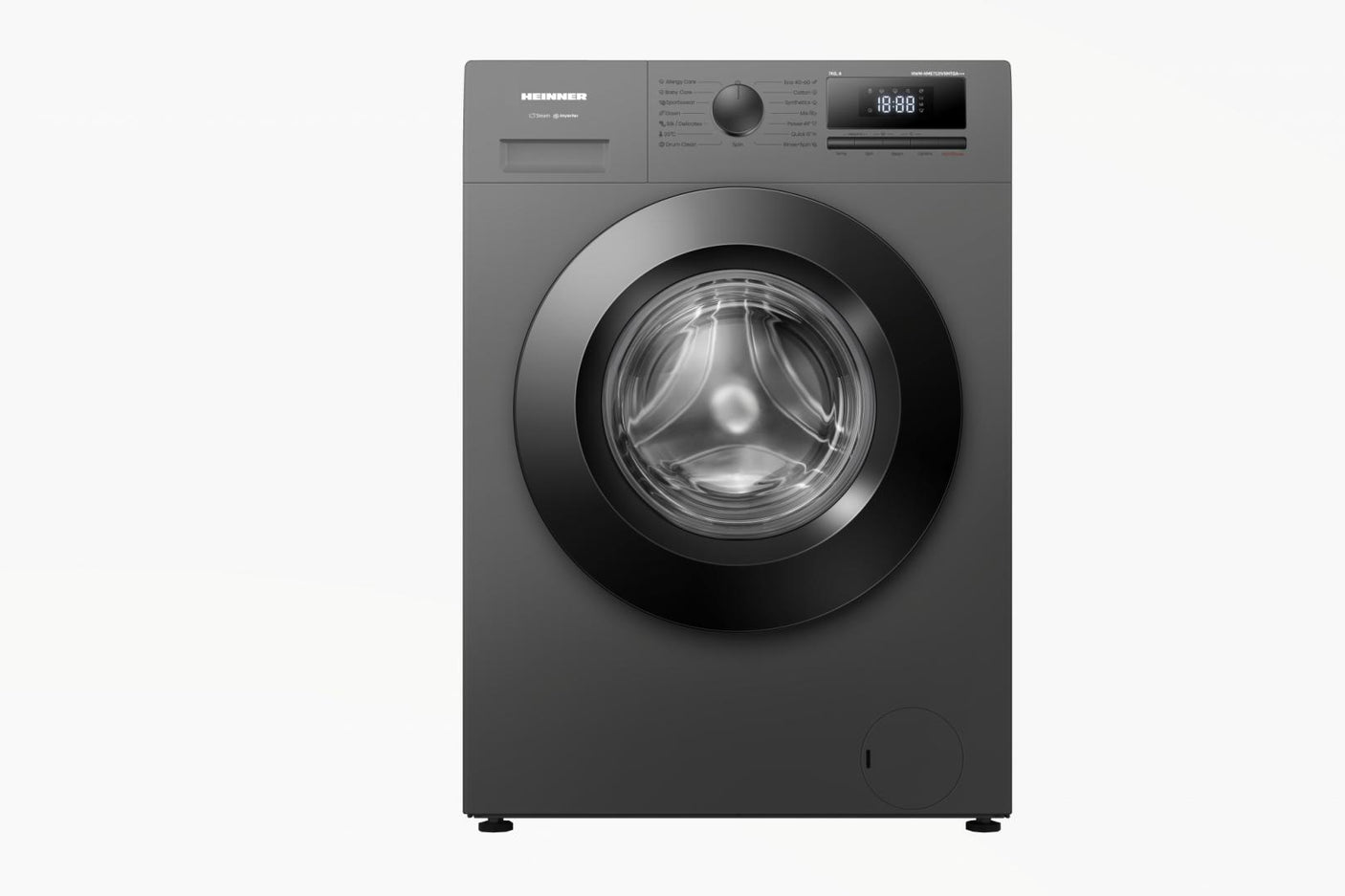 MASINA DE SPALAT RUFE SLIM HEINNER HWM-HME712IVSMTGA+++, CAPACITATE 7KG, VITEZA DE CENTRIFUGARE 1200RPM, CLASA ENERGETIC