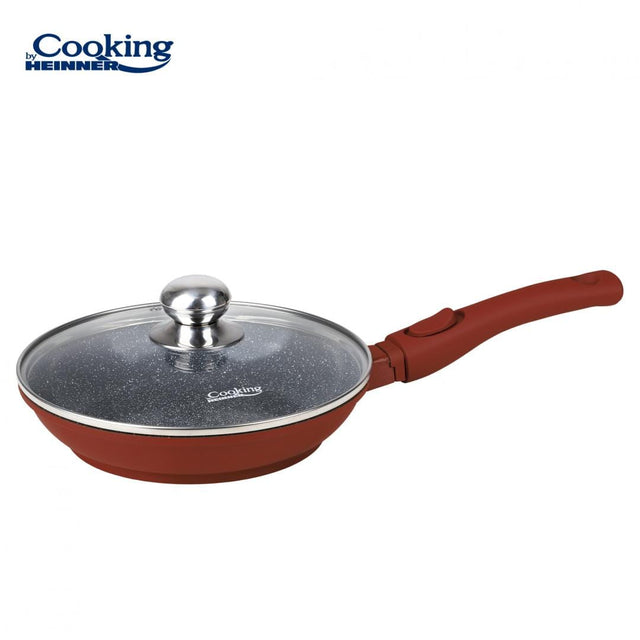 Heinner Tigaie Tigaie Heinner HR-JLG-24T | Aluminiu Turnat, 24cm, Capac Inclus, Calabria