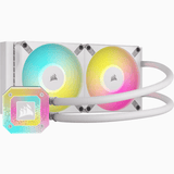 Corsair Cooler procesor Cooler Procesor Corsair H100I Elite Capellix XT CW-9060072-WW | Liquid, 240mm, RGB, Alb