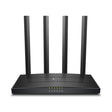 TP-Link TP-link AC1200 Wireless MU-MIMO Gigabit Router, ARCHER C6U, IEEE 802.11ac/n/a 5 GHz IEEE 802.11n/b/g 2.4 GHz, 5 GHz: 867 Mbps (802.11ac), 2.4 GHz: 400 Mbps (802.11n), 1x Port WAN, 4x Port LAN Gigabit,