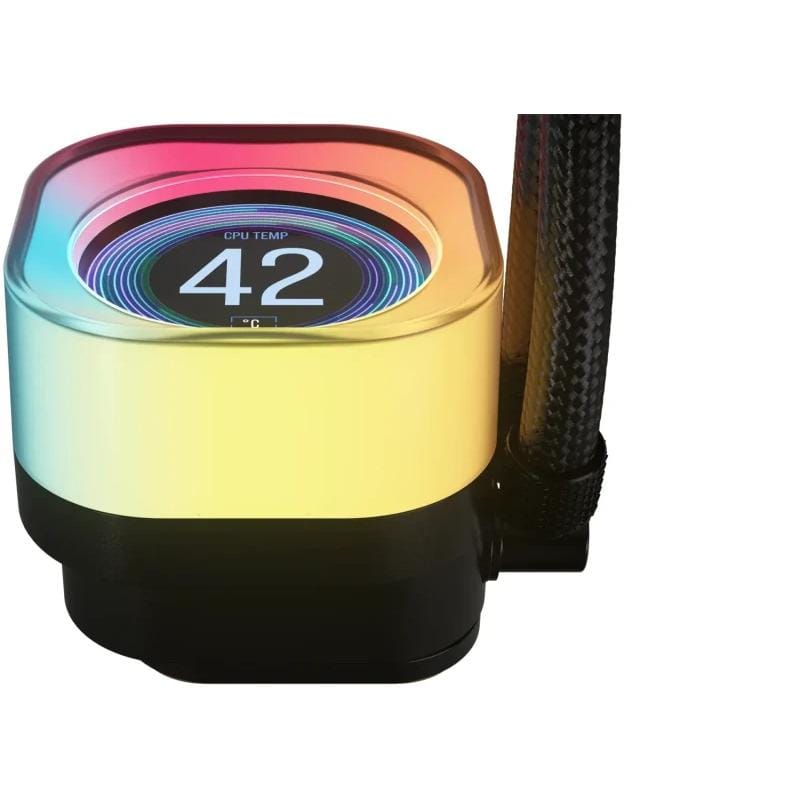 Corsair Cooler procesor Cooler Procesor CORSAIR iCUE LINK TITAN 360 RX LCD CW-9061023-WW | Radiator 360mm, LCD, RGB, Negru