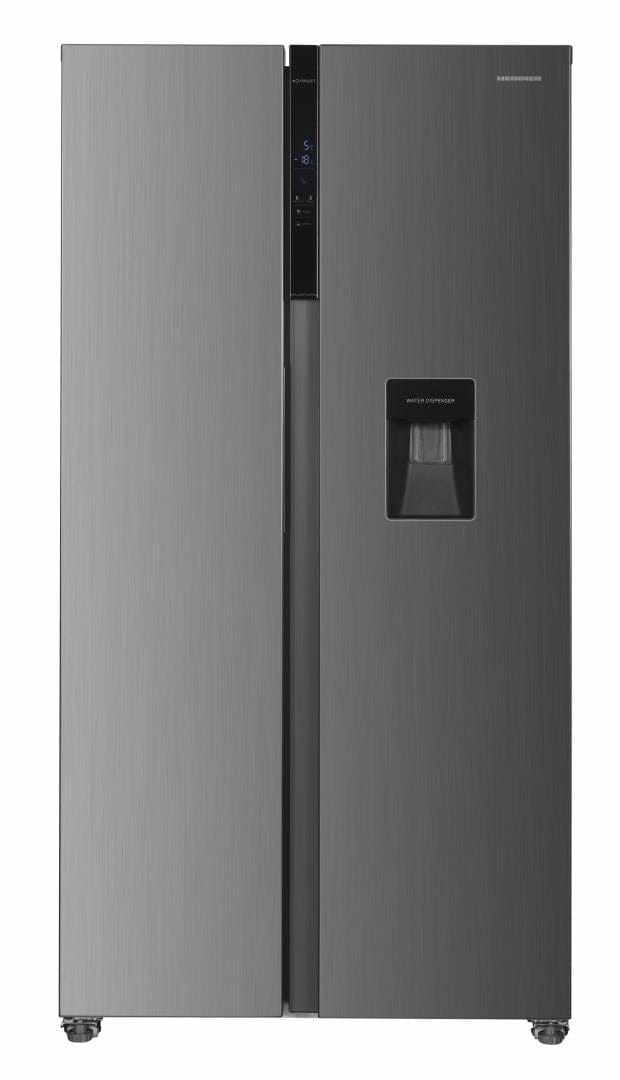 Heinner Side by side Side By Side Heinner HSBS-HM439NFINVXWDD | 439L, No Frost, Clasa E, Inverter, 91x59x177cm