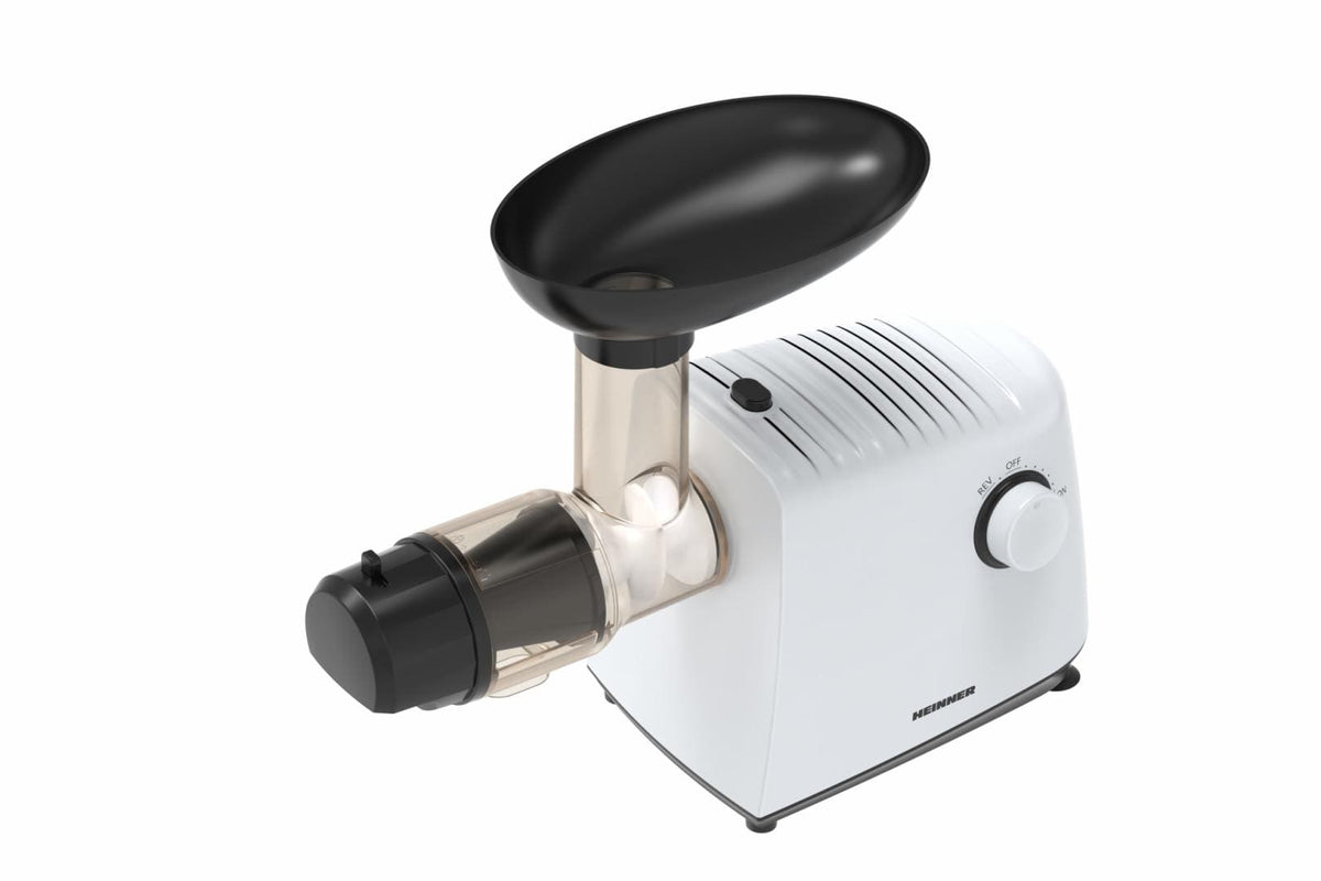 Heinner Masina de pasat rosii [RESIGILAT] Masina de Pasat Rosii Heinner HTG-LK13WH | 1340W, 34kg/h, Reverse, Alb