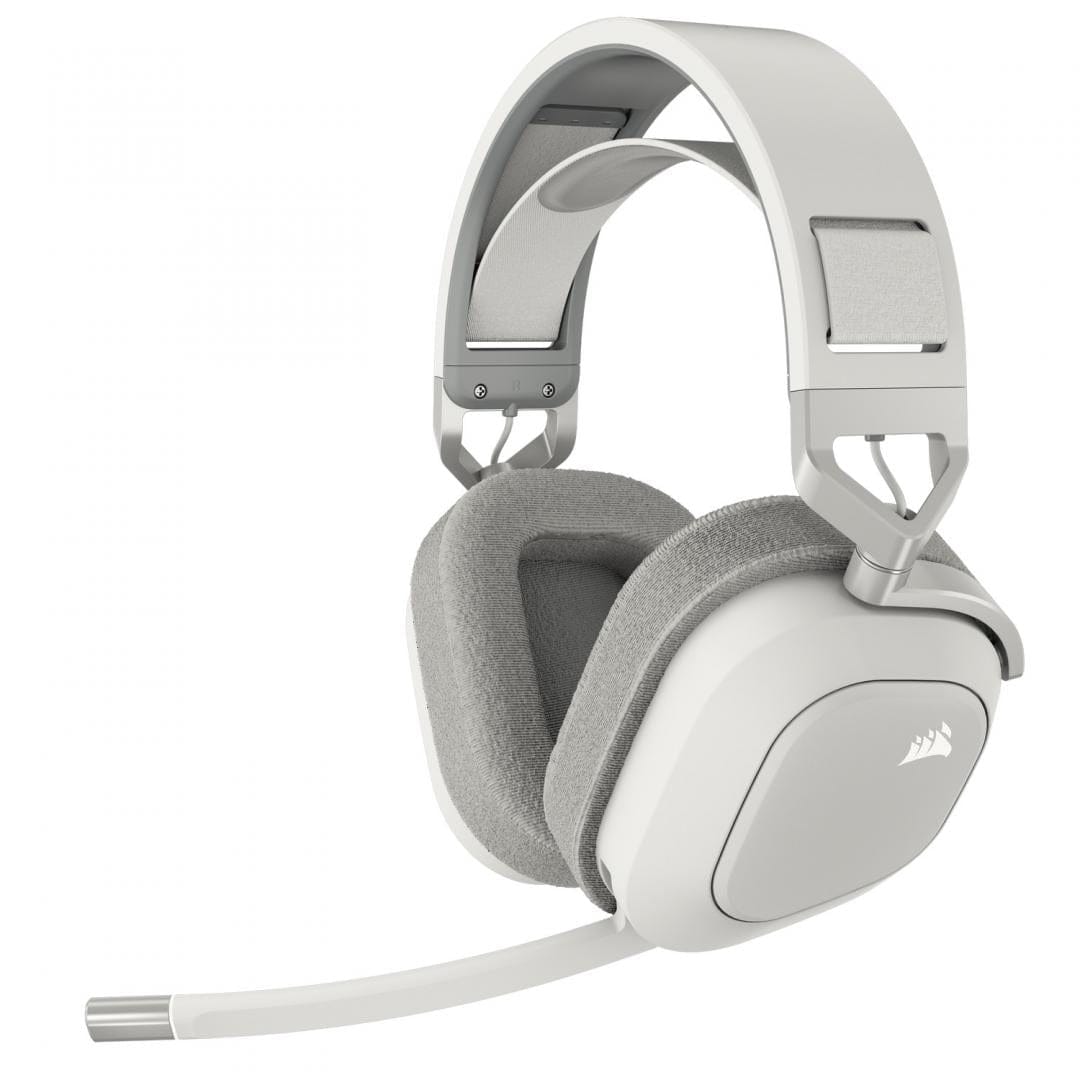 Corsair Casti Căști Corsair HS80 MAX WIRELESS CA-9011296-EU | Gaming Multi-platform, 50mm, 24h Autonomie, Alb