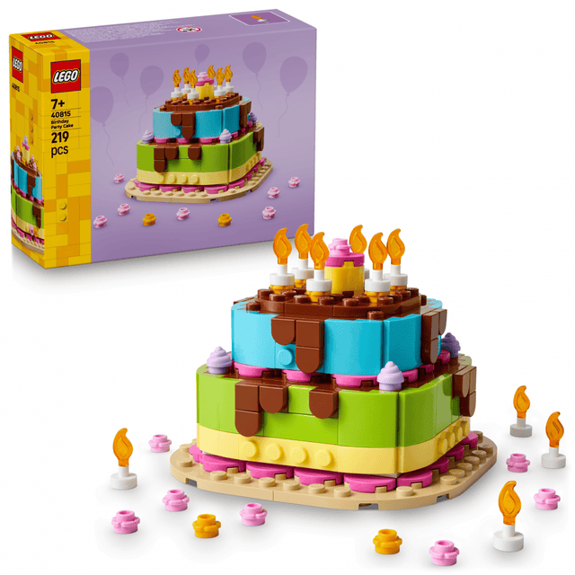Lego Jucării Set Constructie LEGO 40815 | Tort pentru Petrecerea de Zi de Nastere