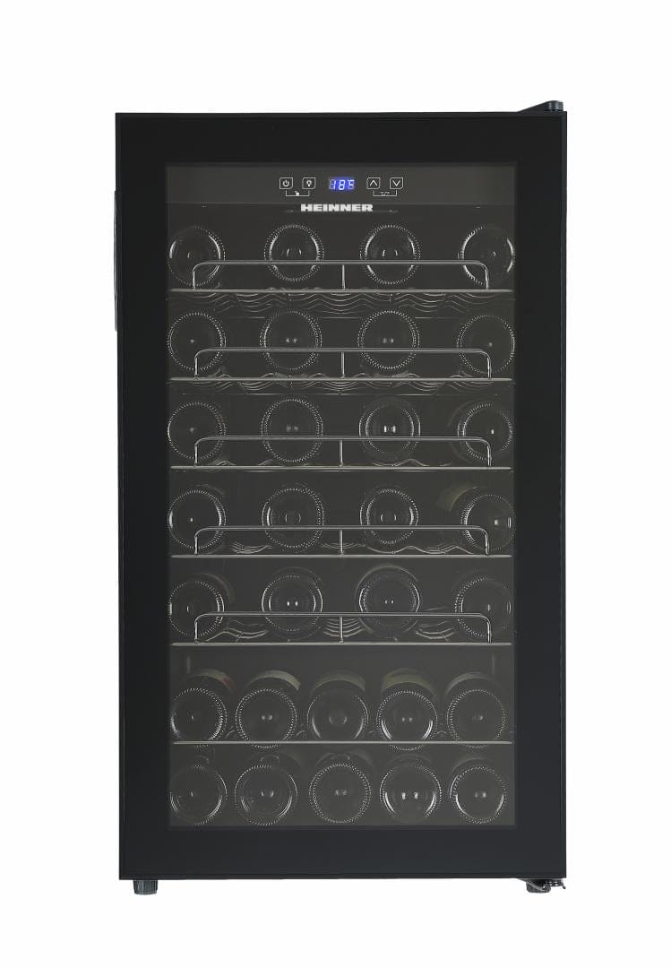 Heinner Racitor vinuri Racitor Vinuri Heinner HRV-A118DRM40 | 118 Sticle, Dual Zone, Inox