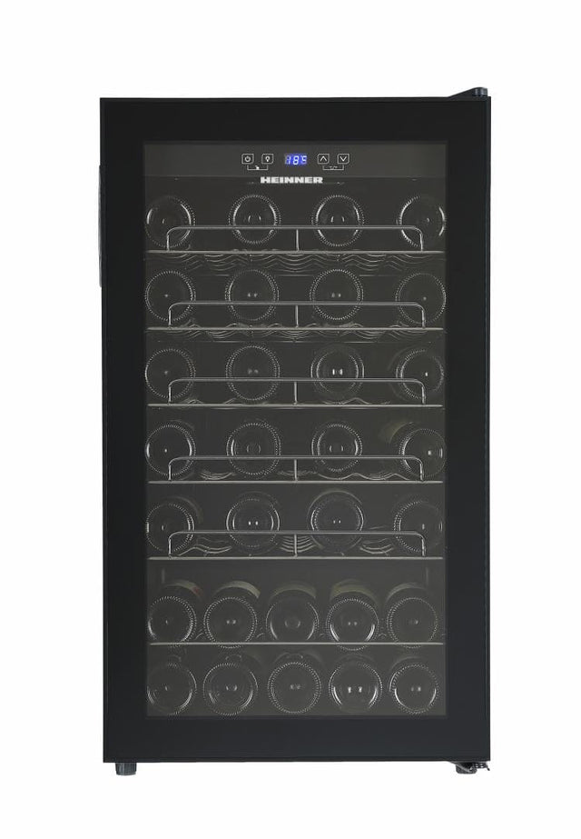 Heinner Racitor vinuri Racitor Vinuri Heinner HRV-A118DRM40 | 118 Sticle, Dual Zone, Inox