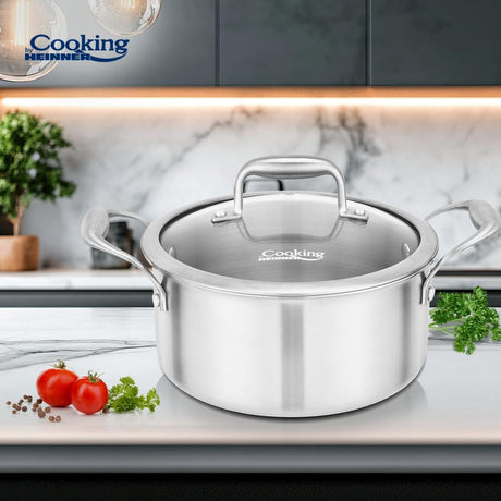 Heinner Oala Oala Heinner HR-MRK-3A24 | 24cm, 5L, Inox, Capac Sticla
