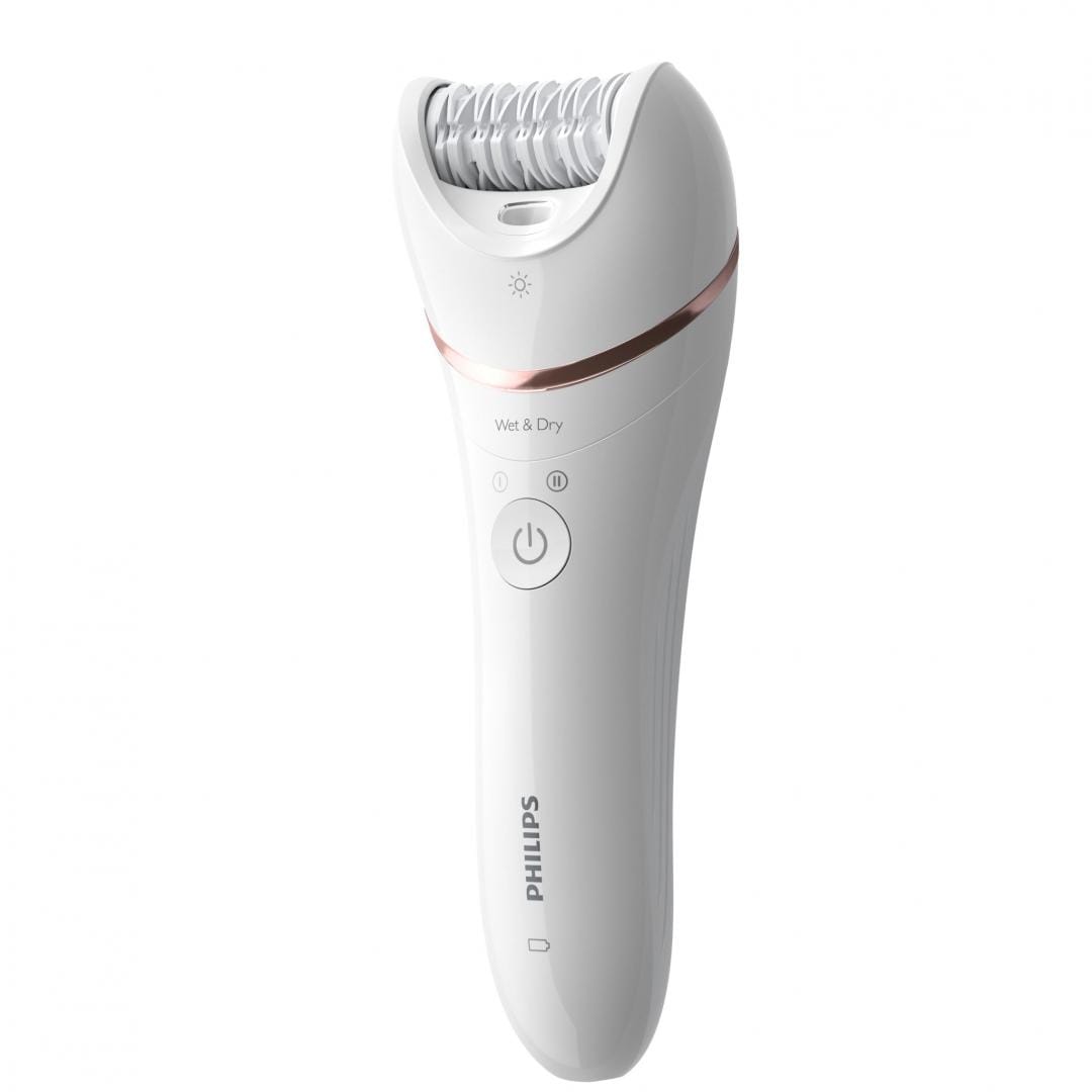 Philips Epilator Epilator Philips BRE730/10 | Umed/Uscat, 32 Pensete, 7 Accesorii, 2 Viteze