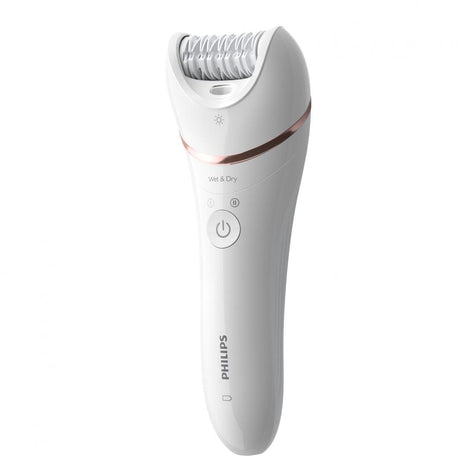 Philips Epilator Epilator Philips BRE730/10 | Umed/Uscat, 32 Pensete, 7 Accesorii, 2 Viteze