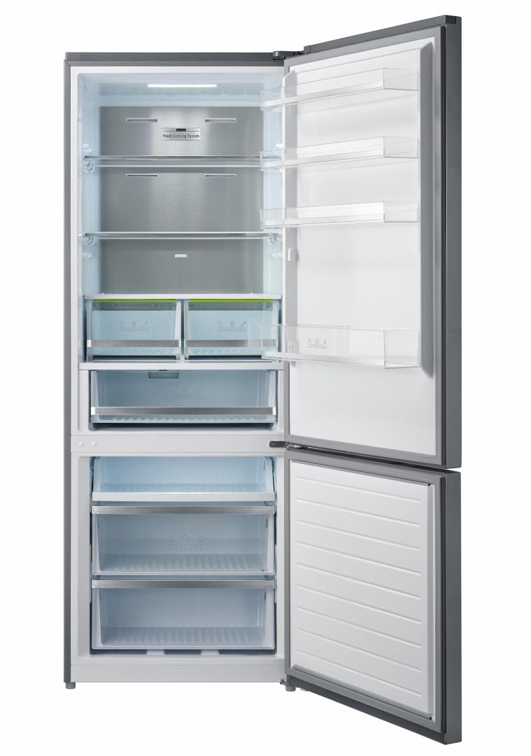 Heinner Combina frigorifica Combina Frigorifica Heinner HCNF-M435INVHXE++ | 435L, No Frost, Inverter, Clasa E, Inox, 70x66.6x188cm