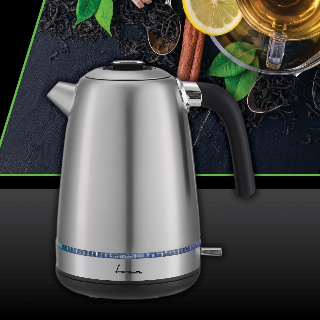 Fram Fierbator Fierbator Electric FRAM FEK-M2200SS | 2200W, 1.7L, Inox