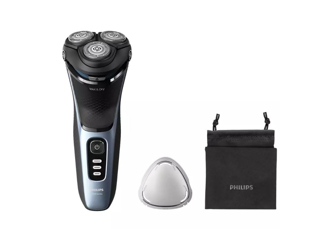 Philips Aparat de ras Aparat de ras Philips S3243/12 | Wet&Dry, 3 lame, 60min, Albastru