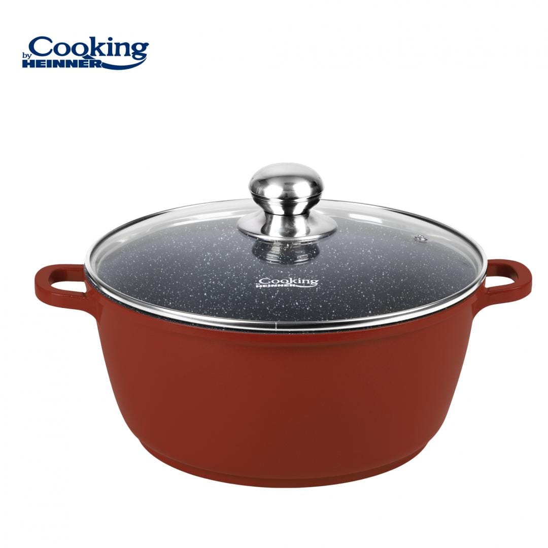 Heinner Oala Oala Heinner HR-JLG-C30SO | 30cm, 8L, Aluminiu, Capac Inclus