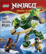 Lego Jucării Set Constructie LEGO NINJAGO 71862 | Pachet de Lupta cu Robotul Dragon al lui Lloyd